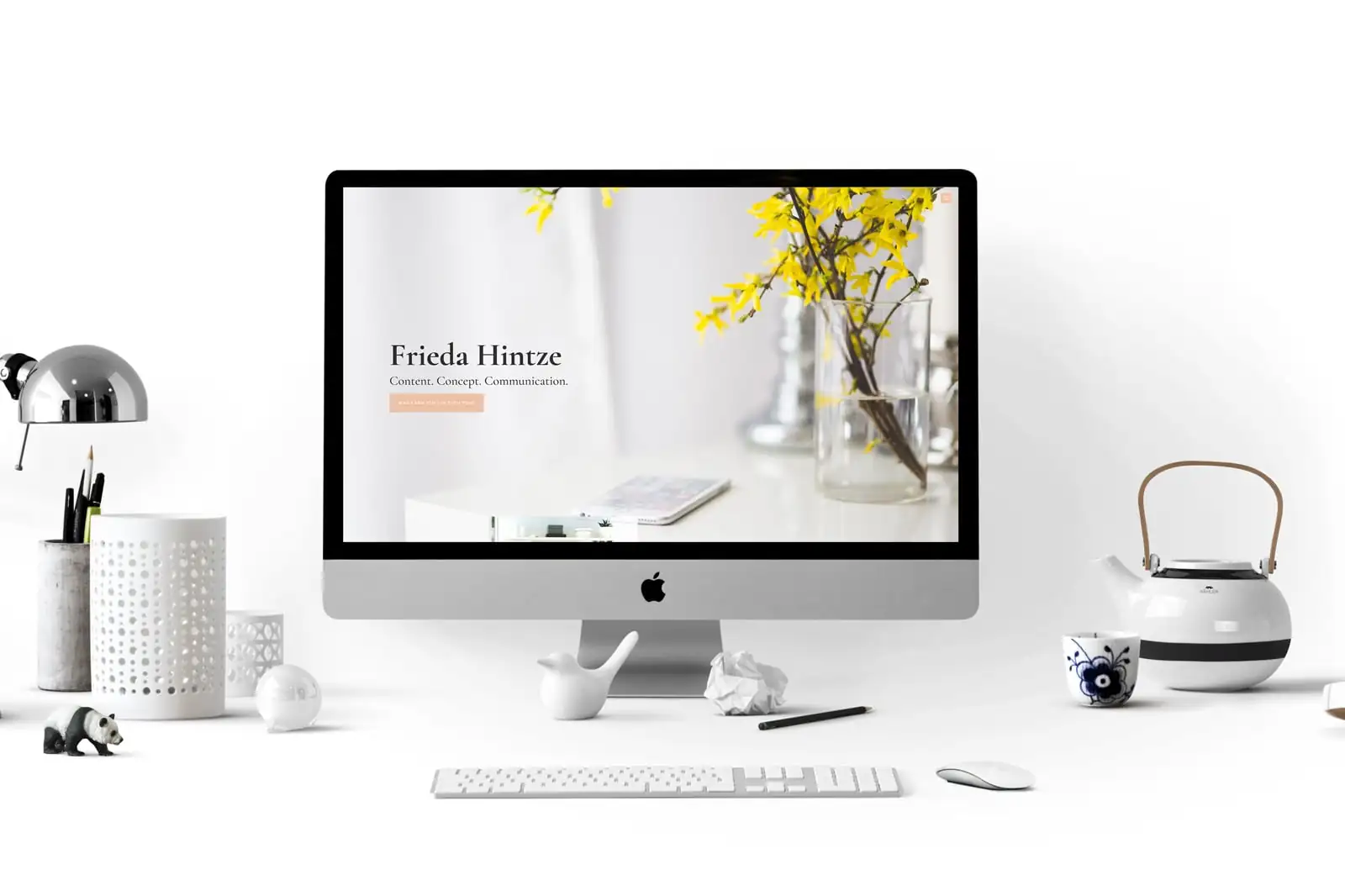 Referenz - WordPress Blog Website Frieda Hintze