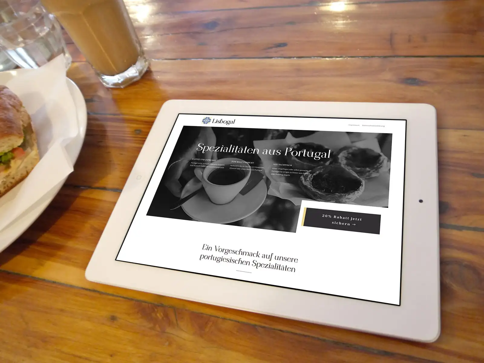 Referenz - WooCommerce Food Shop Lisbogal