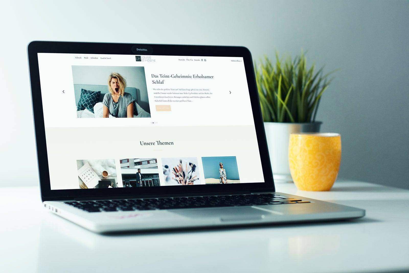 WordPress-Website – Louise et Hélène