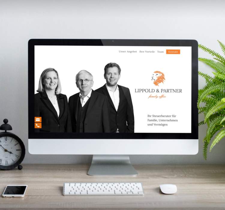 WordPress-Website – Lippold & Partner