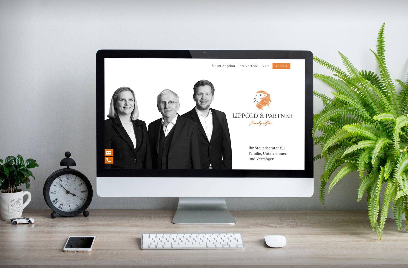 WordPress-Website – Lippold & Partner
