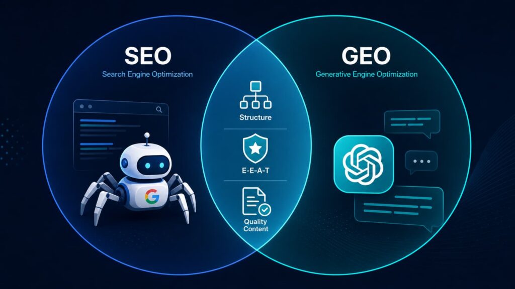 Seo und geo ergänzen sich – gemeinsame optimierungsstrategie
